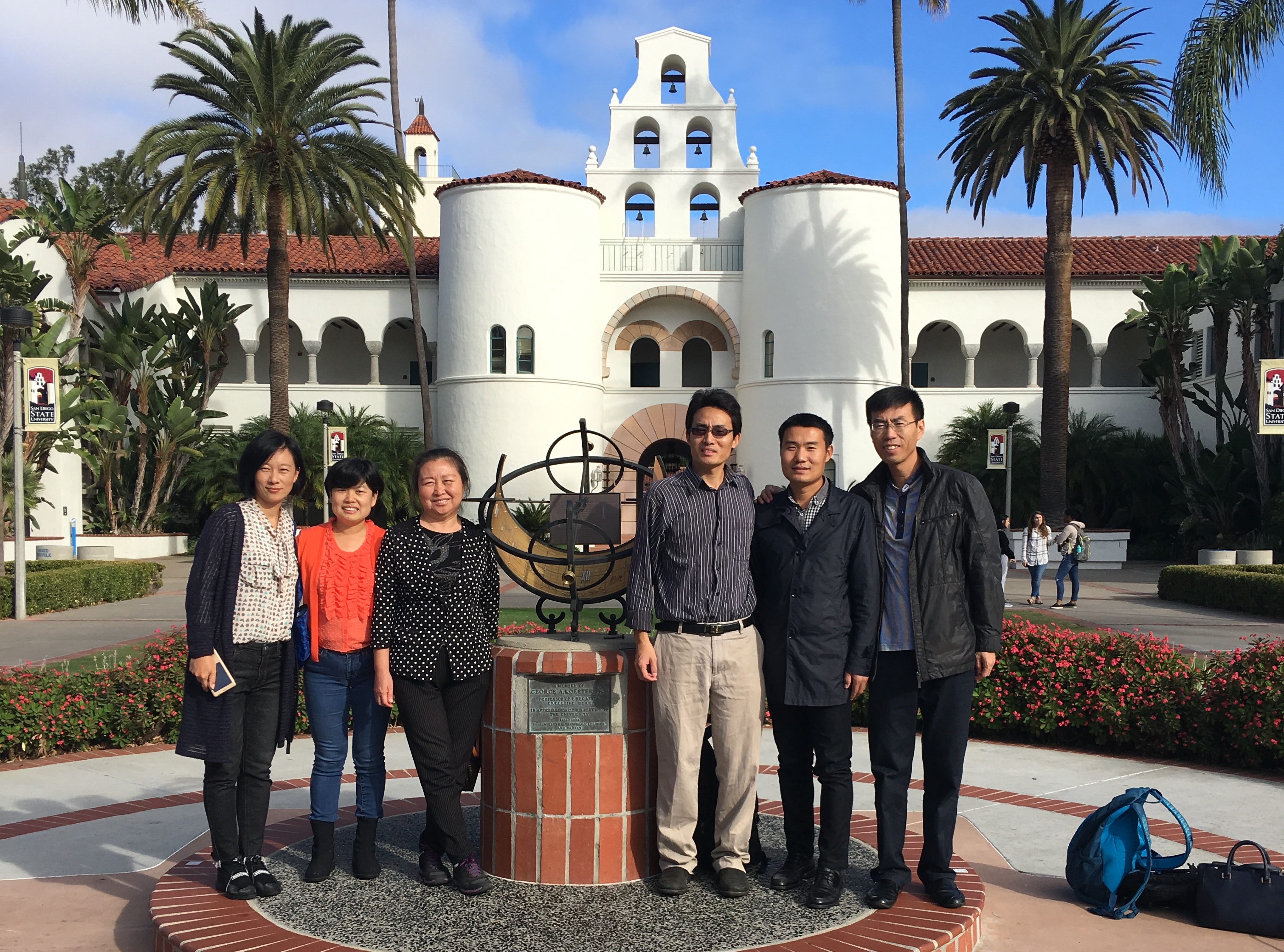 Dr. Zhang and her team visited EMAIL lab